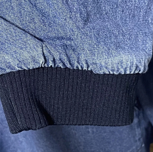 Spirit Jersey Size Large  Cotton Denim Oversized Hoodie - Picture 8 of 8